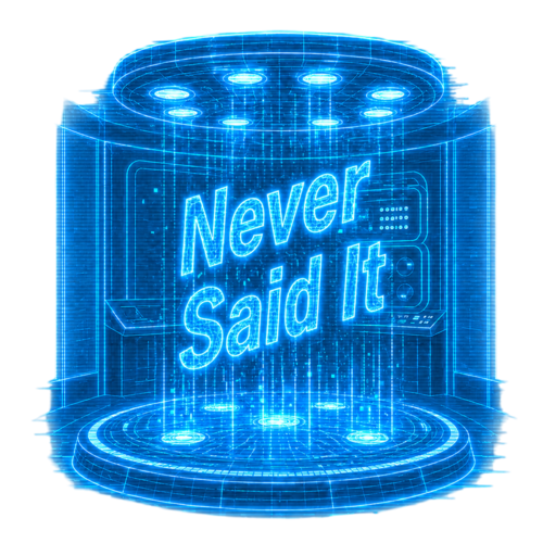 "Beam me up, Scotty" reality