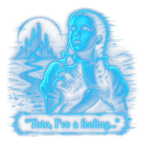 "Toto, I have a feeling..." reality