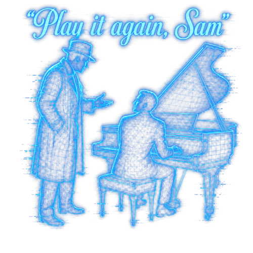 "Play it again, Sam" remembered