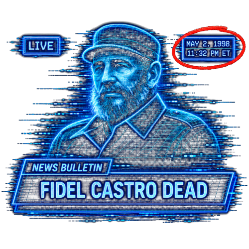 Fidel Castro's Death Timing remembered