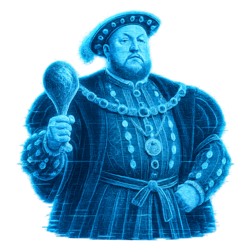 Henry VIII Turkey Leg Portrait remembered