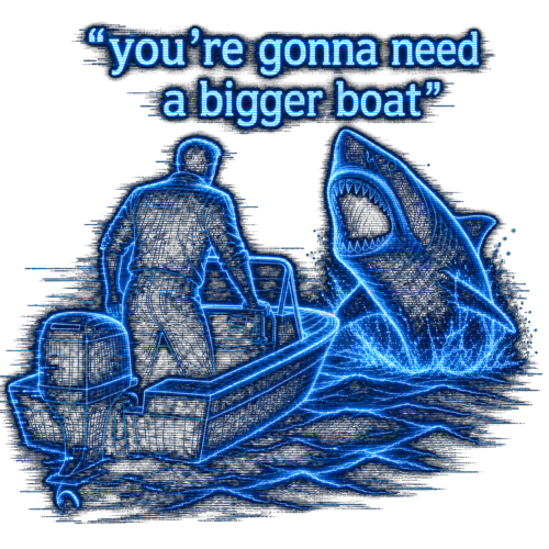 Jaws "You're gonna need a bigger boat" reality